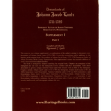 Descendants of Johann Jacob Lantz, 1721-1789: Immigrant Settler of Albany Township, Berks County, Pennsylvania Supplement I, Part I back cover