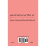 Charles County, Maryland Wills, 1818-1825, Will Book HB-14 back cover