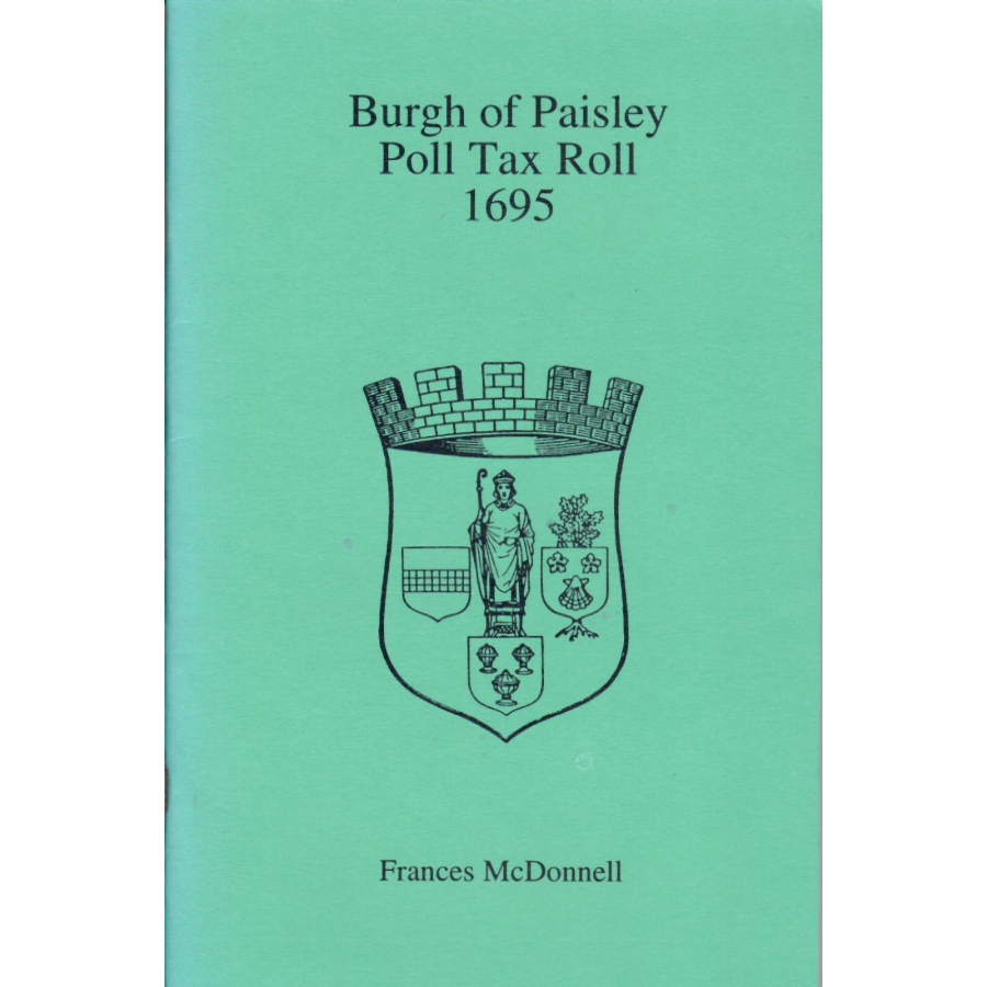 Burgh of Paisley Poll Tax Roll 1695