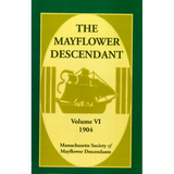 The Mayflower Descendant, Volume 6, 1904