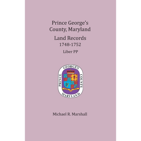 Prince George's County, Maryland Land Records, 1748-1752