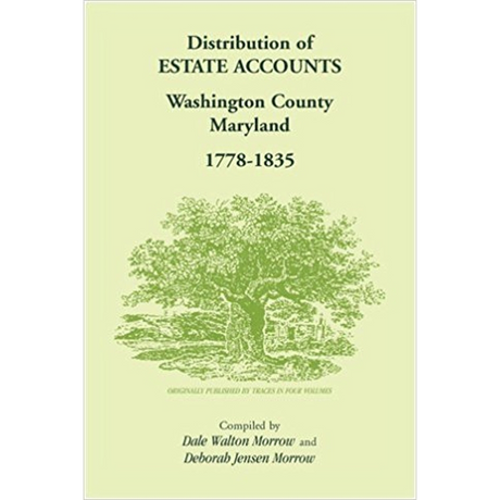 Distribution of Estates Accounts, Washington County, Maryland, 1778-1835