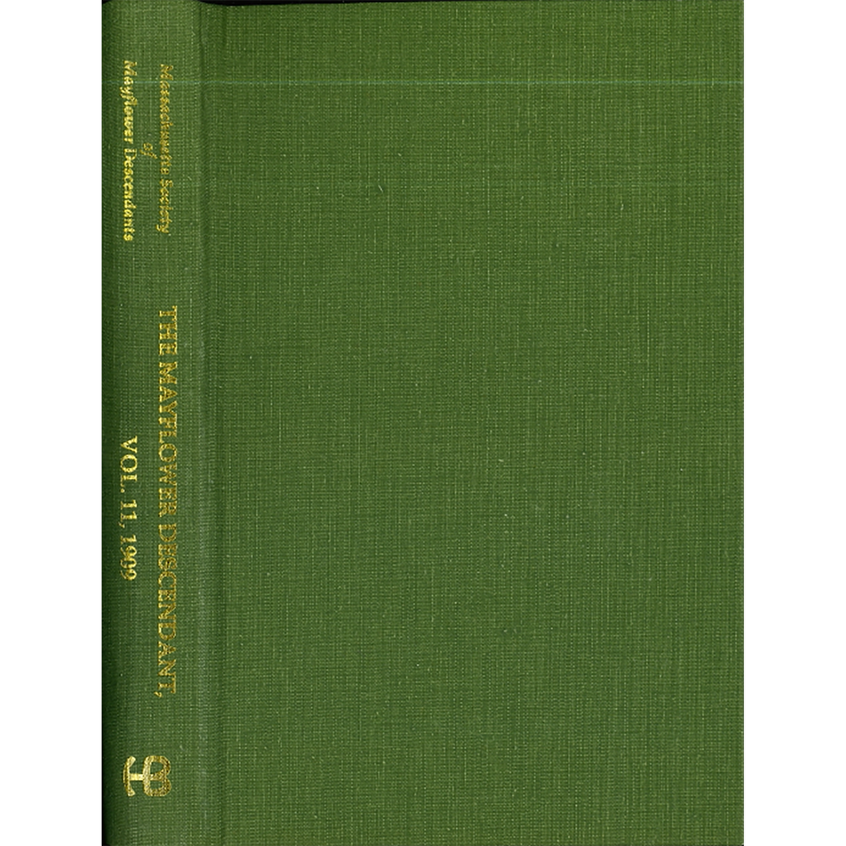 The Mayflower Descendant, Volume 11, 1909