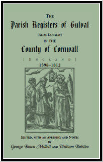 The Parish Registers of Gulval (Alias Lanisley) in the County of Cornwall [England], 1598-1812