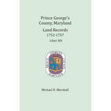 Prince George's County, Maryland Land Records, 1752-1757