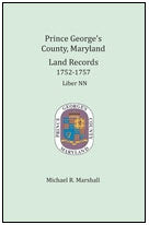 Prince George's County, Maryland Land Records, 1752-1757