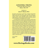 Alexandria, Virginia Hustings Court Deeds, 1783-1797 back cover