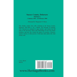 Sussex County, Delaware Wills, 1 January 1852-24 February 1860, Book L back cover