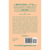 The Refugees of 1776 from Long Island to Connecticut Volume 2 back cover