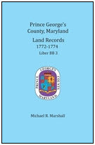 Prince George's County, Maryland Land Records, 1772-1774