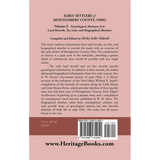 Early Settlers of Montgomery County, Ohio, Volume 1 back cover