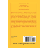 Butler County, Ohio, Land Records, Volume 1: 1803-1816 back cover