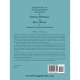 A Documentary and Genealogical History of the Family of Andrew McElwain and Mary Mickey of Cumberland County, Pennsylvania back cover