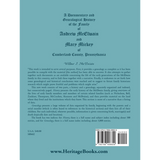 A Documentary and Genealogical History of the Family of Andrew McElwain and Mary Mickey of Cumberland County, Pennsylvania back cover