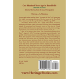 100 Years Ago In Burrillville (Rhode Island): Selected Stories from the Local Newspapers back cover