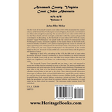 Accomack County, Virginia Court Order Abstracts, Volume 5: 1676-1678 back cover