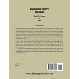 Washington County, Arkansas, Sheriff's Census For 1865 back cover
