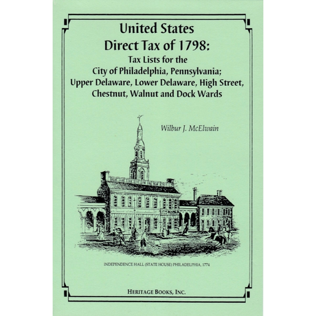 United States Direct Tax 1798: Tax Lists for the City of Philadelphia, Pennsylvania