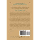 A Pioneer History of Jefferson County, Pennsylvania back cover