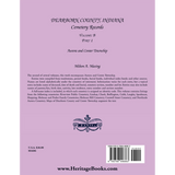 Dearborn County, Indiana, Cemetery Records, Volume B Part 1 back cover