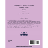 Dearborn County, Indiana, Cemetery Records, Volume B, Part 2 back cover
