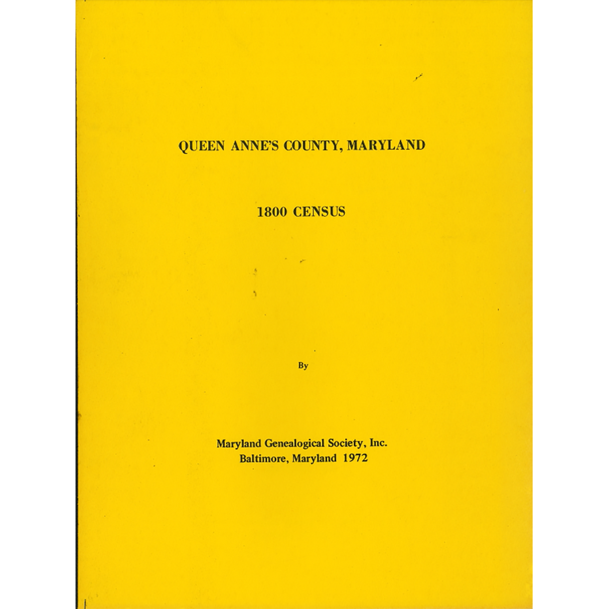 1800 Queen Anne's County, Maryland Census