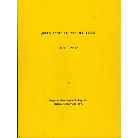1800 Queen Anne's County, Maryland Census