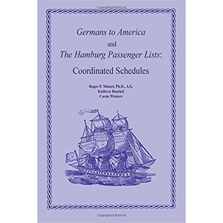 Germans to America and the Hamburg Passenger Lists: Coordinated Schedules