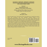 Hanson, Henson, Hinson, Hynson and Allied Family Names: Early Records of the Midwest and Southwest United States back cover