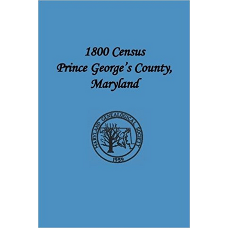 1800 Prince George's County, Maryland Census