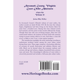 Accomack County, Virginia Court Order Abstracts, Volume 15: 1724-1731 back cover