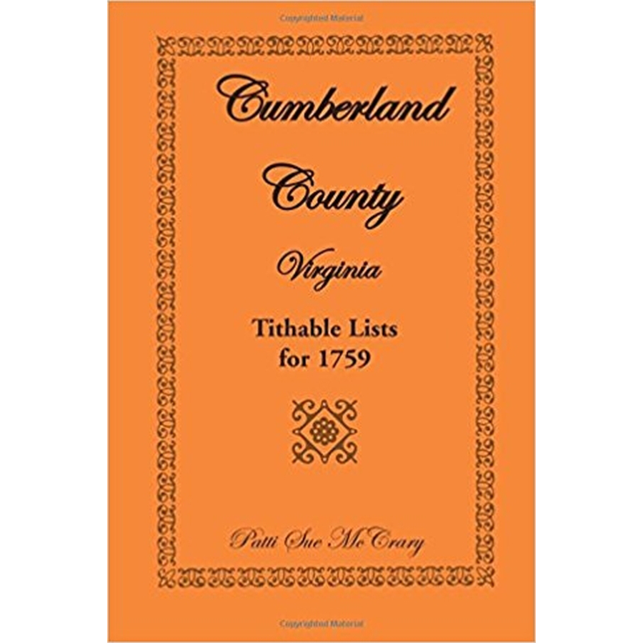 Cumberland County, Virginia Tithable Lists for 1759