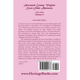 Accomack County, Virginia Court Order Abstracts, Volume 17: 1737-1744 back cover