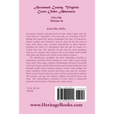 Accomack County, Virginia Court Order Abstracts, Volume 16: 1731-1736 back cover
