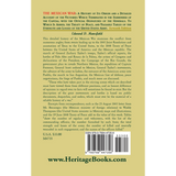 The Mexican War: A History of its origin back cover