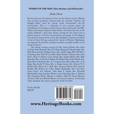 Women of the War; Their Heroism and Self-Sacrifice back cover