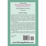 Abstracts from the Connecticut [formerly New London] Gazette covering Southeastern Connecticut, 1774-1776 back cover
