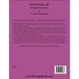 Good Morning, All: Musings of a Nonagenarian back cover