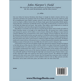 John Harper’s Field: The Scotch-Irish Wars and Settlements of Colonial New England, the New York Borderlands, and the Ohio Frontier back cover