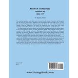 Notebook on Shipwrecks, Chesapeake Bay, 1800-1977 back cover