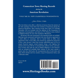 Connecticut Town Meeting Records during the American Revolution: Volume 2, New Fairfield-Woodstock back cover