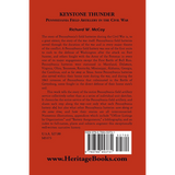 Keystone Thunder: Pennsylvania Field Artillery in the Civil War back cover