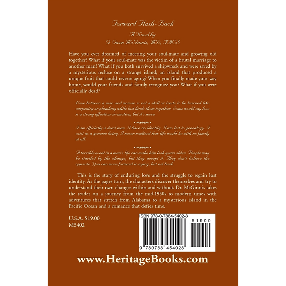 Forward Flash-Back back cover