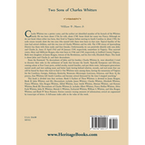 Two Sons of Charles Whitten back cover