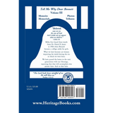 Tell Me Why Dear Bennett: Memoirs of Bennett College Belles, Volume III back cover