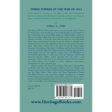 Three Strikes in the War of 1812: Three American Victories in the War of 1812 back cover