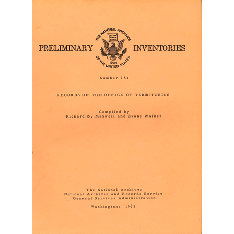 Preliminary Inventory No. 60, Records of the Selected Foreign Service Posts, Record Group 84