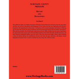Schuyler County, Missouri History and Biographies back cover