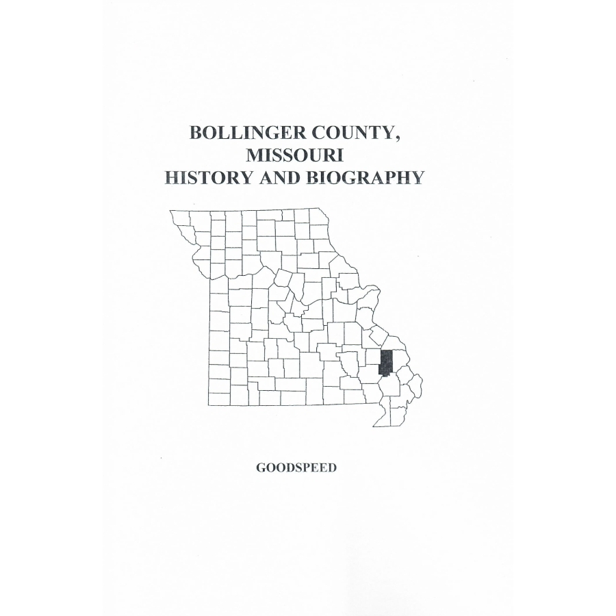 Bollinger County, Missouri History and Biographies
