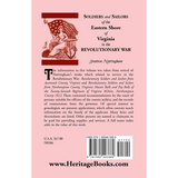 Soldiers and Sailors of the Eastern Shore of Virginia in the Revolutionary War back cover